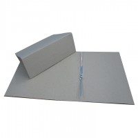 Скоросшиватель с корешком 100 мм, ф.А4, картон серый (плотность 620 г/м2)