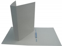 Скоросшиватель с корешком 50 мм, ф.А4, картон серый (плотность 620 г/м2)
