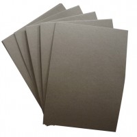 Картон для подшивки документов, ф.А4+, (220х310), картон серый (плотность 420 г/м2)